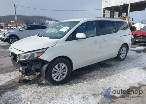 2015 Kia Sedona Lx z USA, uszkodzony, nr VIN KNDMB5C1XF6061763